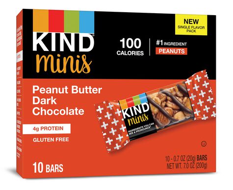 Peanut Butter Dark Chocolate Minis