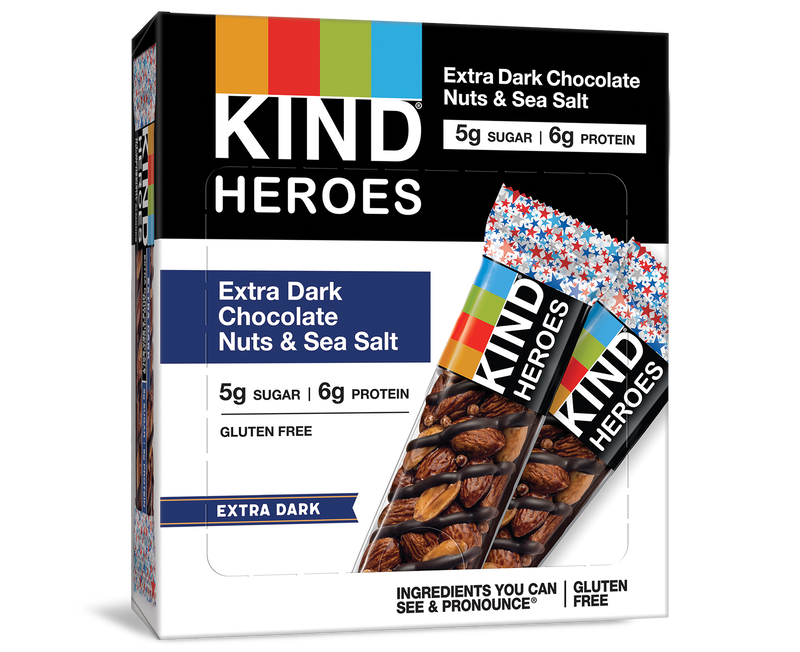 Extra Dark Chocolate Nuts & Sea Salt (HEROES)