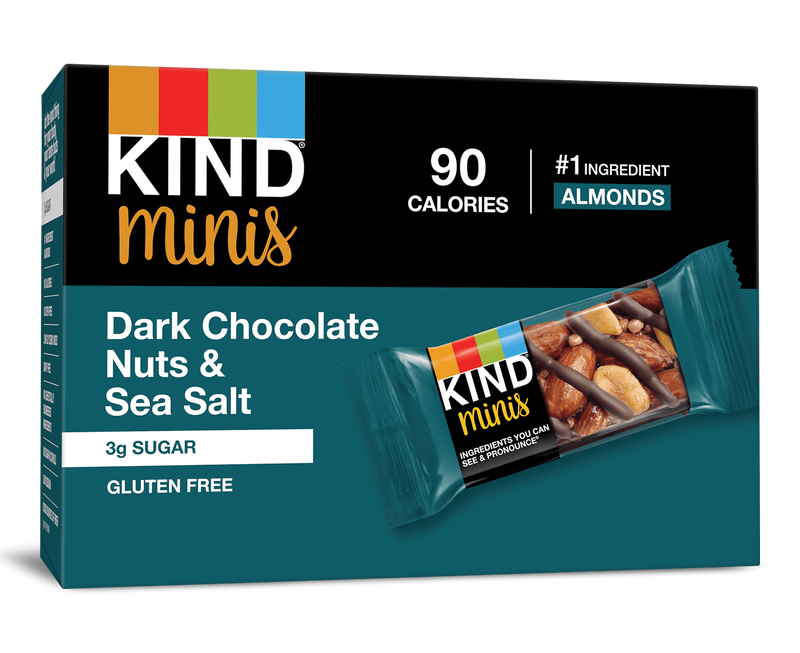 Dark Chocolate Nuts & Sea Salt Minis